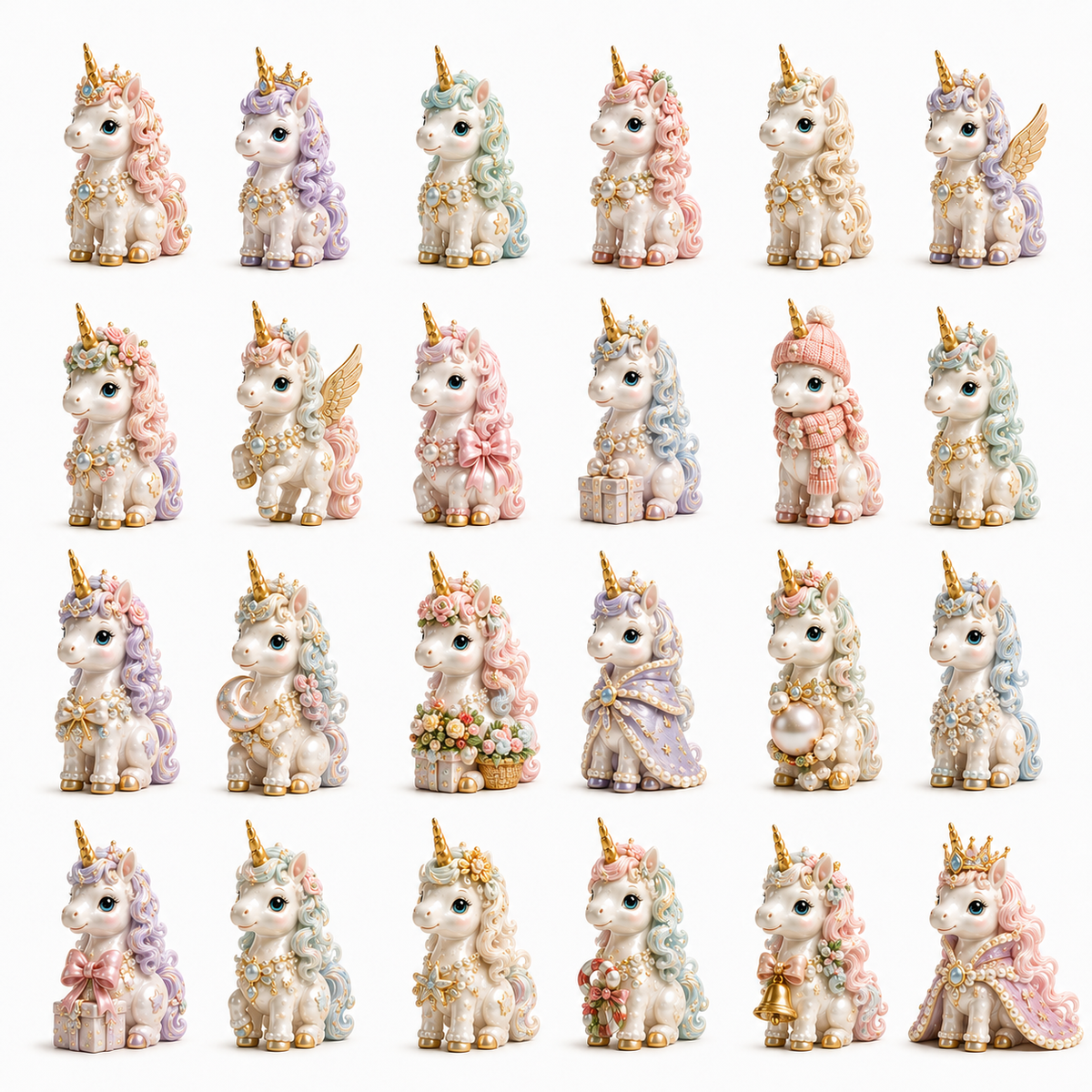 24-Day Unicorn Advent Calendar | Countdown Blind Box Gift