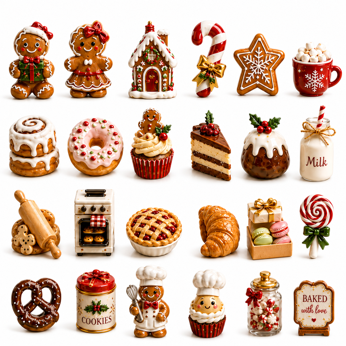 Christmas Baking Collection 24-Day Advent Calendar – Limited Edition Holiday Gift