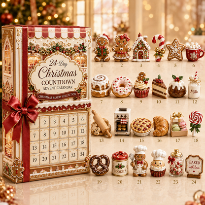 Christmas Baking Collection 24-Day Advent Calendar – Limited Edition Holiday Gift