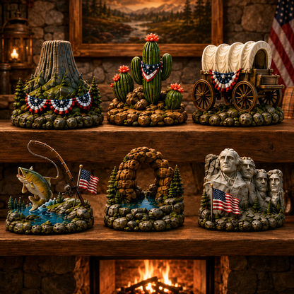 National Parks Adventure Advent Calendar 2026 – 24 Days of American Wilderness, Collector-Grade Miniature Keepsakes,