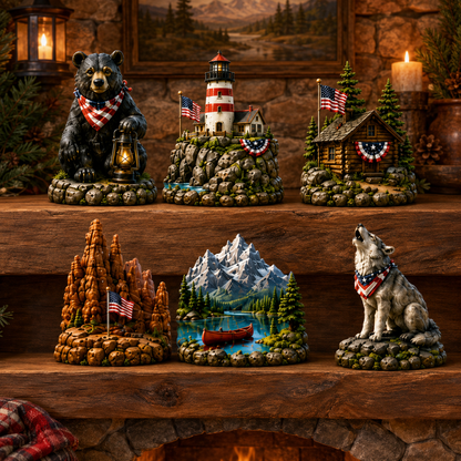 National Parks Adventure Advent Calendar 2026 – 24 Days of American Wilderness, Collector-Grade Miniature Keepsakes,