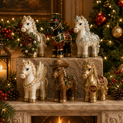 24-Day Advent Calendar Blind Box | Elegant Equestrian Figurines Gift