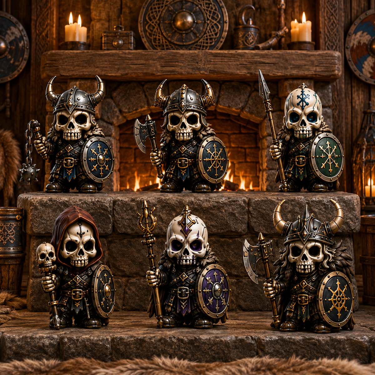 ⚔️Undead Vikings Advent Calendar 2026 – 24-Day Countdown with Collectible  Undead Warrior Miniatures