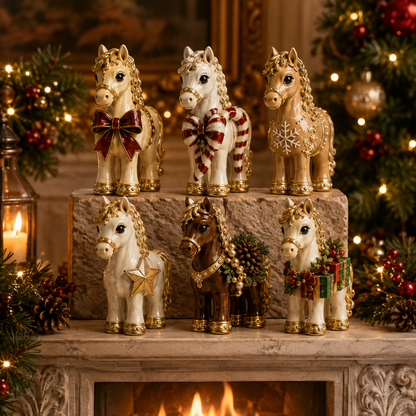 24-Day Advent Calendar Blind Box | Elegant Equestrian Figurines Gift