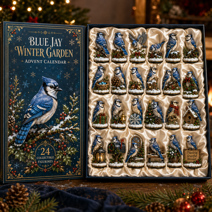 24-Day Blue Jay Advent Calendar | Collectible Figurine Christmas Countdown