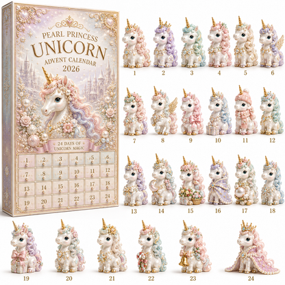 24-Day Unicorn Advent Calendar | Countdown Blind Box Gift