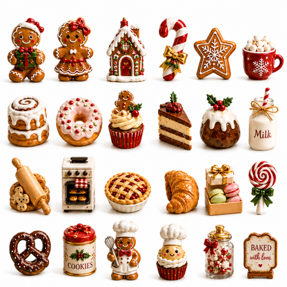 Christmas Baking Collection 24-Day Advent Calendar – Limited Edition Holiday Gift