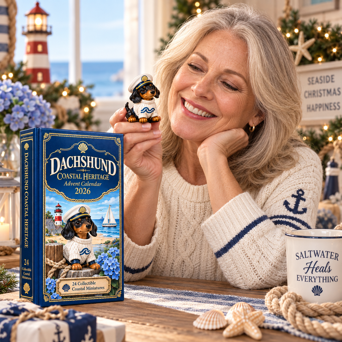 24 Days by the Sea — Dachshund Coastal Heritage Advent Calendar 2026
