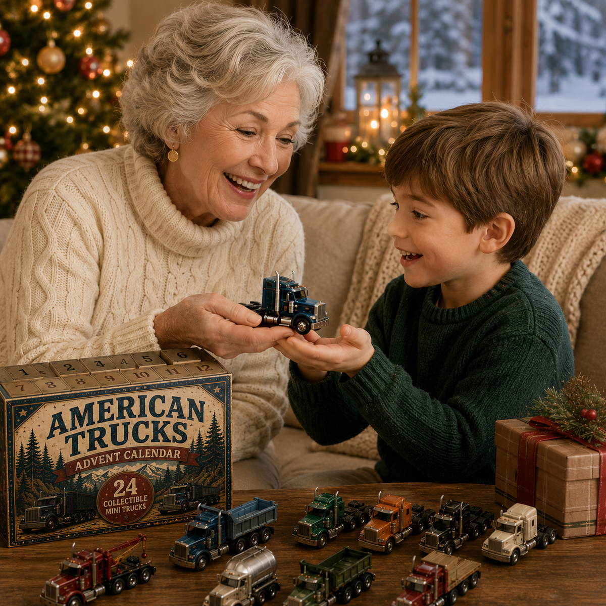 🚚American Trucks Advent Calendar 2026 – 24 Days of Collectible Mini Truck Surprises