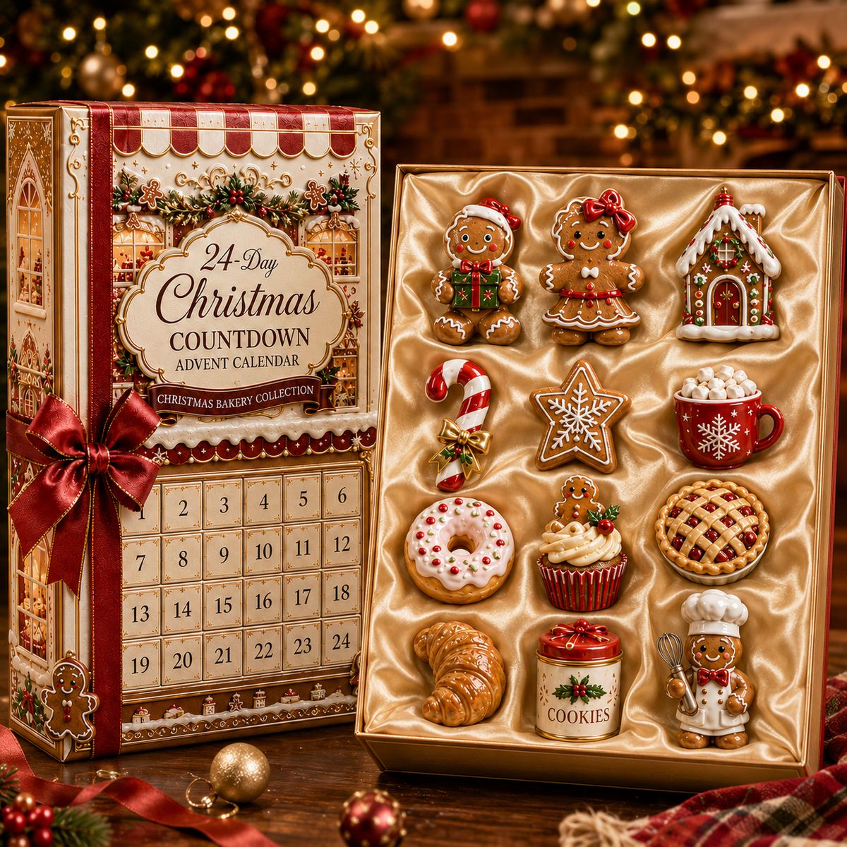 Christmas Baking Collection 24-Day Advent Calendar – Limited Edition Holiday Gift