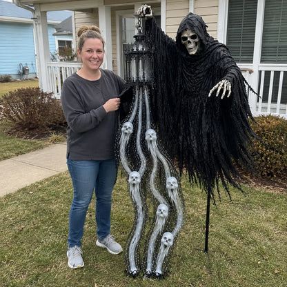💀Halloween Soul Harvester Animated Garden Light