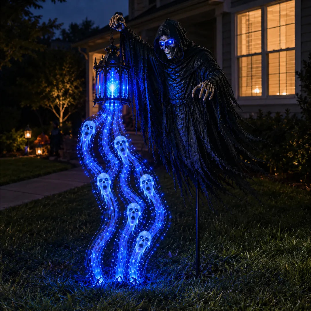 💀Halloween Soul Harvester Animated Garden Light
