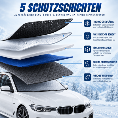 2026 Verbesserte magnetische Allwetter-Windschutzscheibenabdeckung gegen Schnee