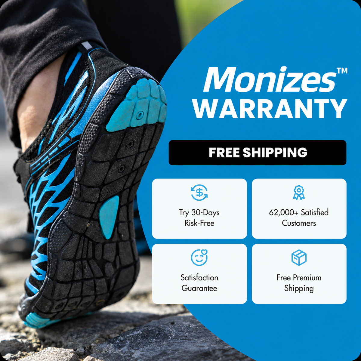 Monizes™ Skin Pro with Copper - Grounding Barfußschuhe für jeden Anlass (Herren-Damen)