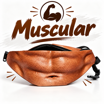 😂 Urkomische Fake-Bierbauch-Bauchtasche – Das ultimative Scherzgeschenk & Witz-Hüfttasche 🍺