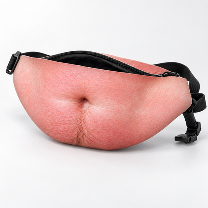 😂 Urkomische Fake-Bierbauch-Bauchtasche – Das ultimative Scherzgeschenk & Witz-Hüfttasche 🍺