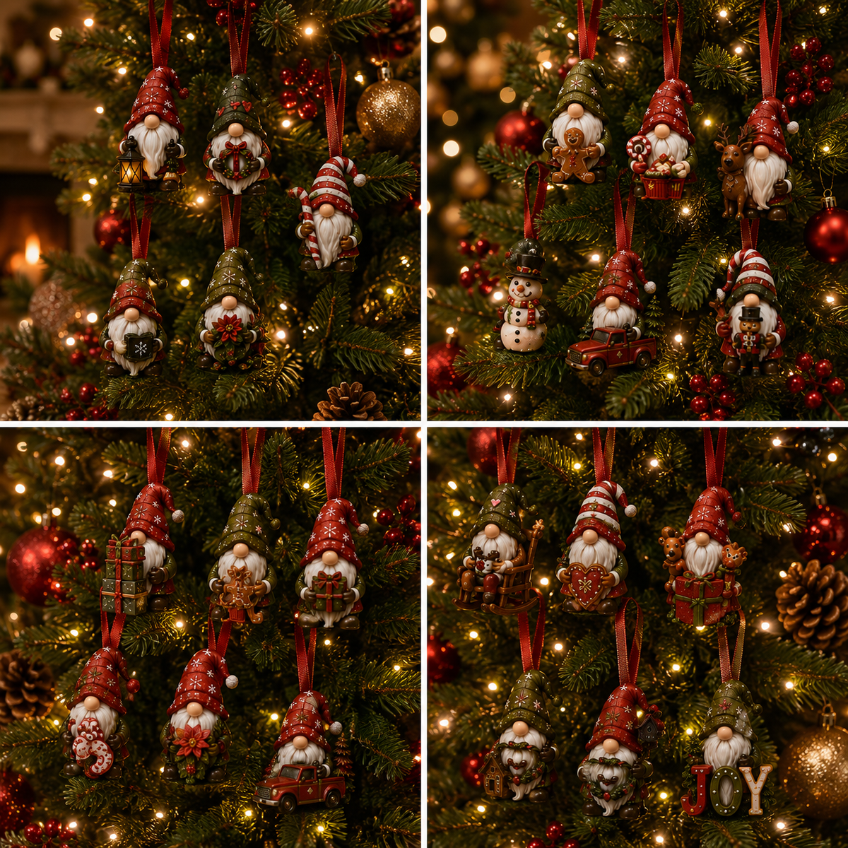 ✨24-Day Christmas Countdown Advent Calendar –Christmas gnome Ornament