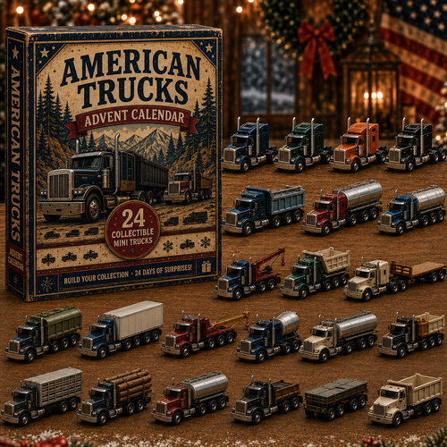 🚚American Trucks Advent Calendar 2026 – 24 Days of Collectible Mini Truck Surprises