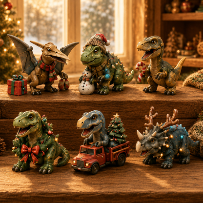 24 Days of Dinosaurs Christmas Countdown Calendar – 24 Unique Collectible Dinosaur Figurines