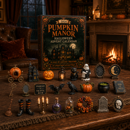 2026 Pumpkin Manor Halloween Advent Calendar – 24 Days of Haunted Treasures