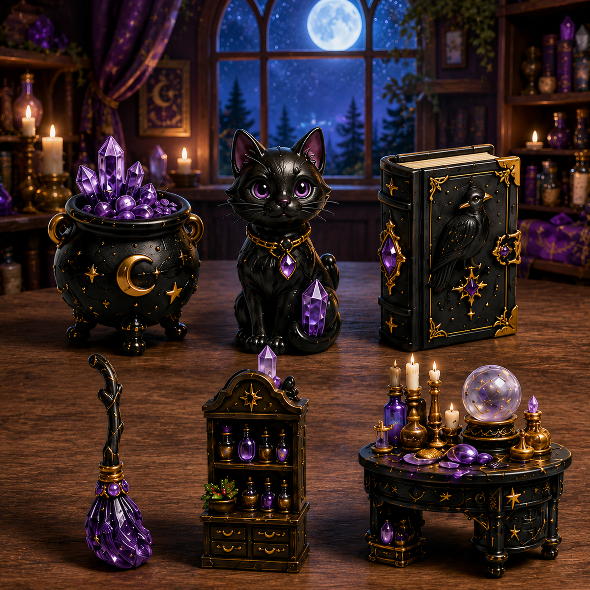 The Crystal Witch’s Apothecary Advent Calendar 2026 – 24 Nights of Magical Miniatures