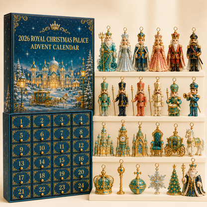 ✨2026 Royal Christmas Palace Luxury Countdown Gift Set