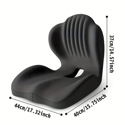 Monizes™ ErgoNest – Integriertes Sitz- und Lendenwirbelstützkissen aus Memory-Schaum