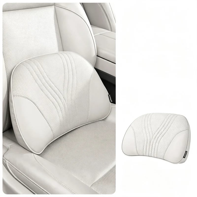 Monizes™ Ergonomisches Auto Nacken- und Lendenstützkissen aus Memory-Schaum