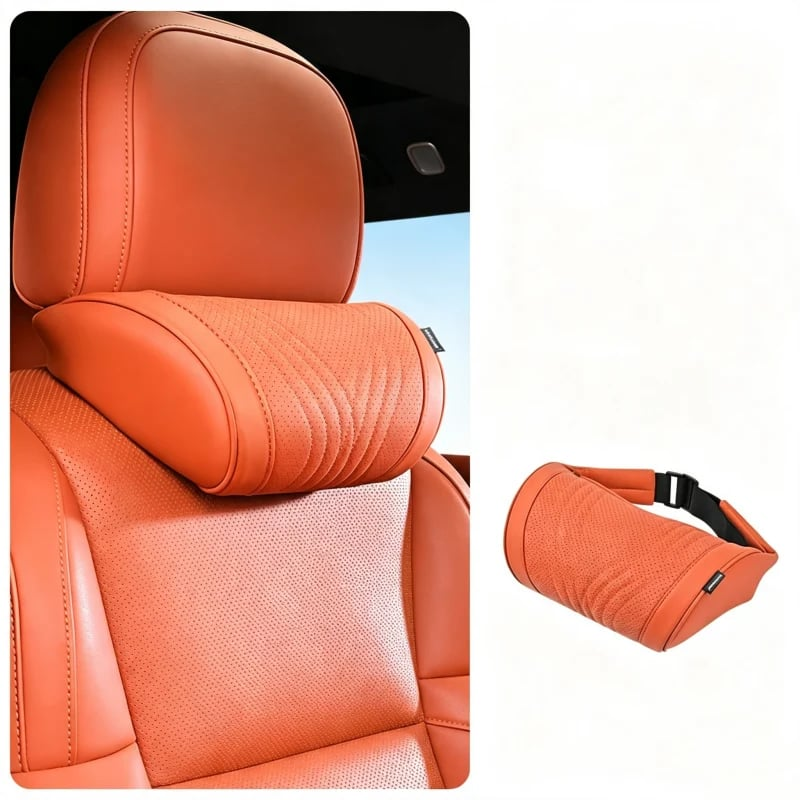 Monizes™ Ergonomisches Auto Nacken- und Lendenstützkissen aus Memory-Schaum