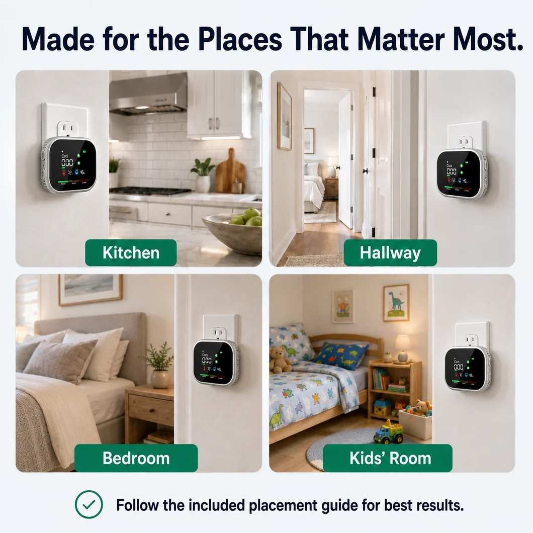 Monizes® 6-in-1 Sicherheitsmonitor für Zuhause