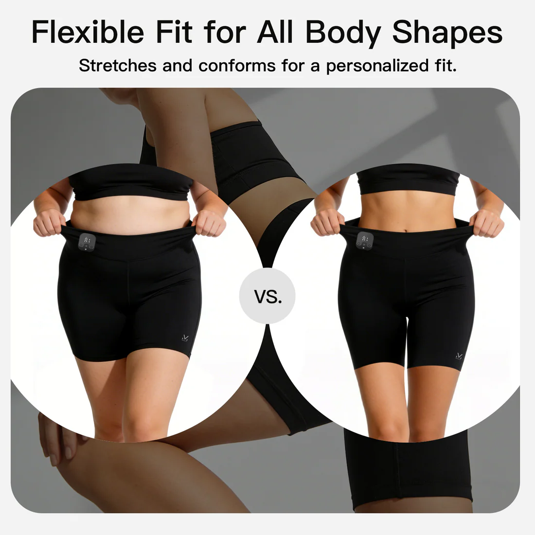Monizes™ 3-Zonen EMS Toning Shorts: Gezielte Unterstützung für Bauch, Gesäß & Beckenboden