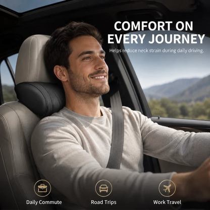Monizes™ Ergonomisches Auto Nacken- und Lendenstützkissen aus Memory-Schaum