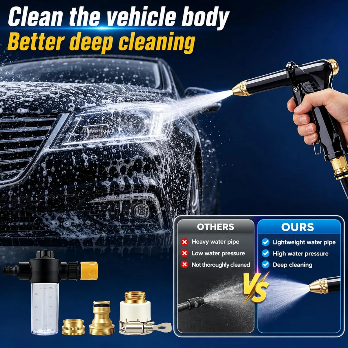 💦 LIMITED-TIME 55% OFF! ✨ High-Pressure Water Jet Gun – 2 Modes, Ergonomic, Leak-Proof 🧼