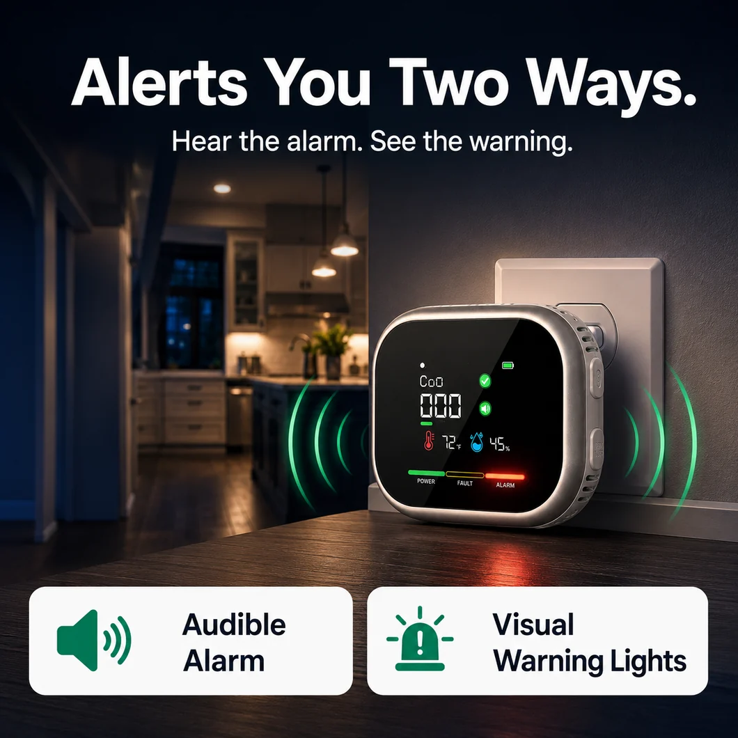 Monizes® 6-in-1 Sicherheitsmonitor für Zuhause
