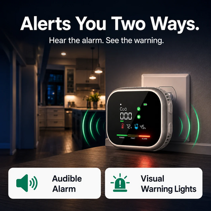 Monizes® 6-in-1 Sicherheitsmonitor für Zuhause