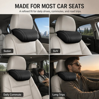 Monizes™ Ergonomisches Auto Nacken- und Lendenstützkissen aus Memory-Schaum