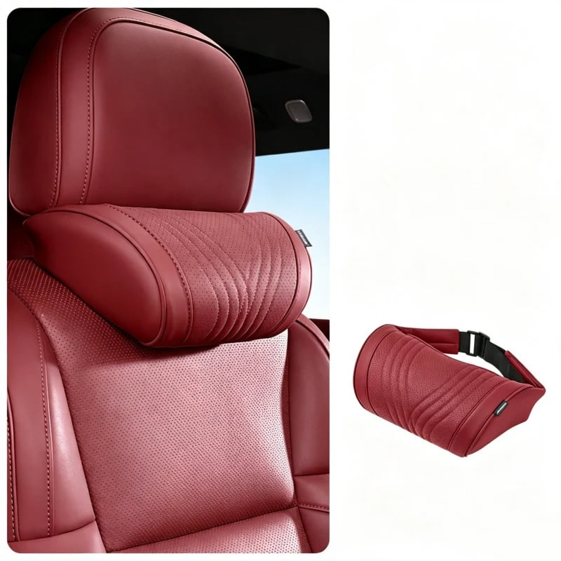 Monizes™ Ergonomisches Auto Nacken- und Lendenstützkissen aus Memory-Schaum