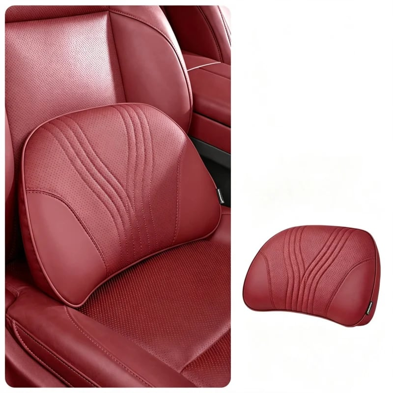 Monizes™ Ergonomisches Auto Nacken- und Lendenstützkissen aus Memory-Schaum