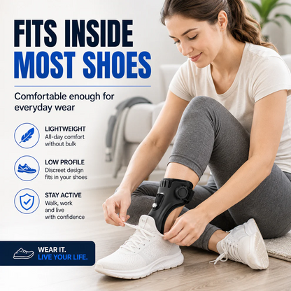 Monizes® Drop-Foot-Orthese AFO-Schiene mit aufblasbarem Airbag