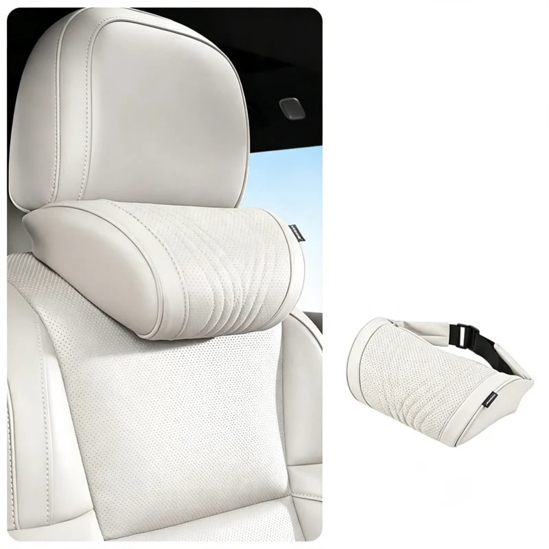 Monizes™ Ergonomisches Auto Nacken- und Lendenstützkissen aus Memory-Schaum