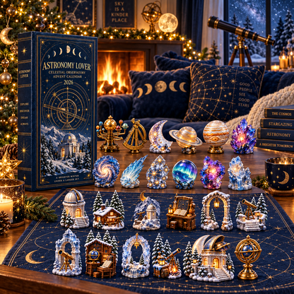 24 Nights Beneath the Stars — Astronomy Lover Celestial Observatory Advent Calendar 2026