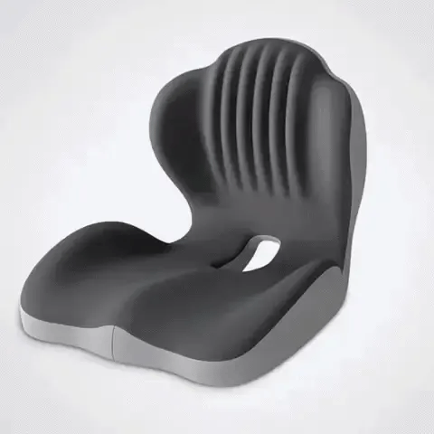 Monizes™ ErgoNest – Integriertes Sitz- und Lendenwirbelstützkissen aus Memory-Schaum