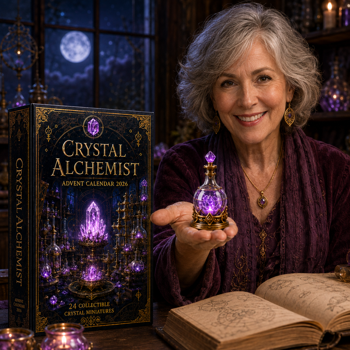 24 Days of Alchemy – Crystal Alchemist Collectible Countdown Calendar 2026