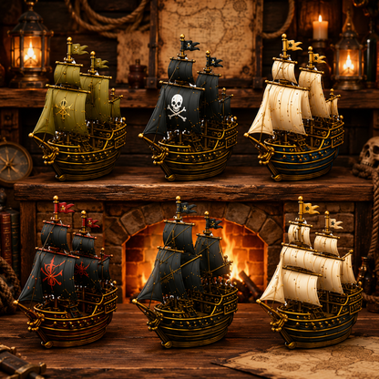 ⚓Pirate Ship Legends Advent Calendar 2026 – 24 Days of High Seas Adventure, Collector-Grade Miniature Ships