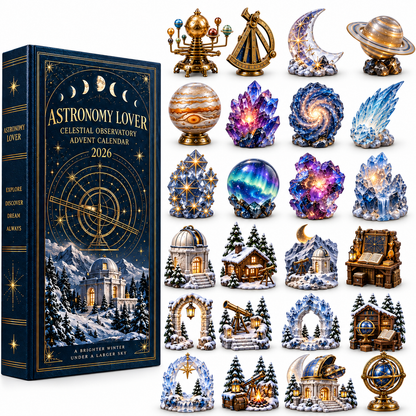 24 Nights Beneath the Stars — Astronomy Lover Celestial Observatory Advent Calendar 2026