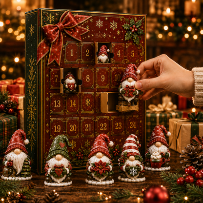 ✨24-Day Christmas Countdown Advent Calendar –Christmas gnome Ornament