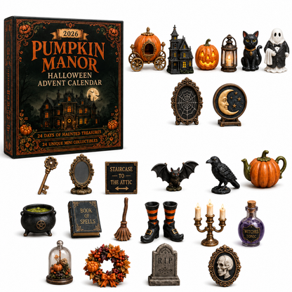 2026 Pumpkin Manor Halloween Advent Calendar – 24 Days of Haunted Treasures