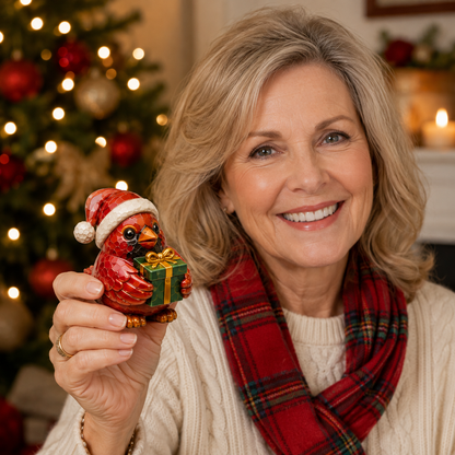 24-Day Advent Calendar | Cardinal Christmas Ornaments Countdown Gift