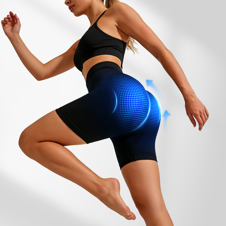 Monizes™ 3-Zone EMS Toning Shorts in use