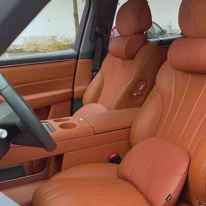 Monizes™ Ergonomisches Auto Nacken- und Lendenstützkissen aus Memory-Schaum